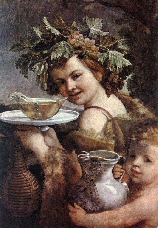 RENI, Guido The Boy Bacchus sy Norge oil painting art
